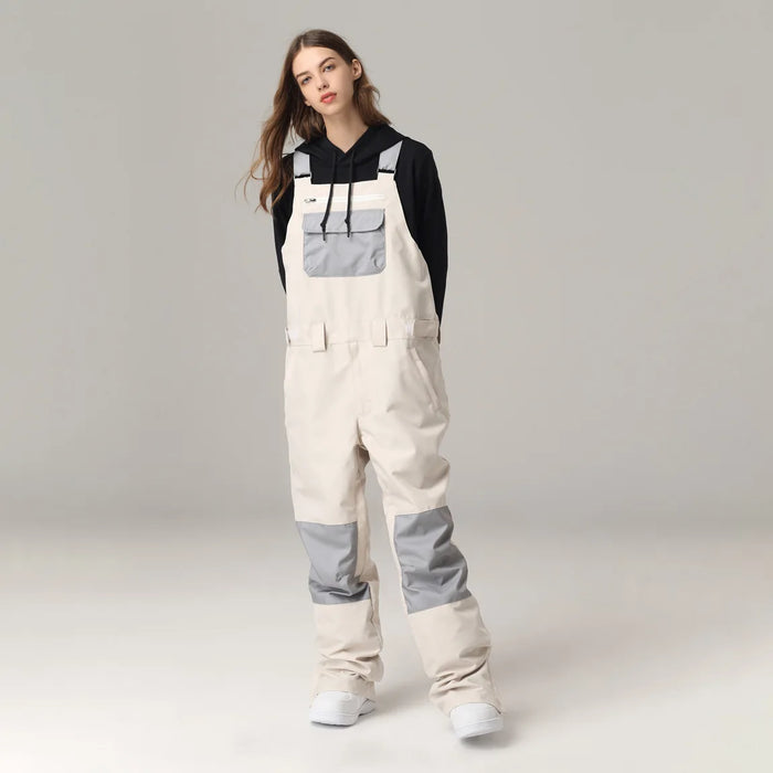 Warm Waterproof Snowboarding Pants – Windproof Ski Overalls for Men and Women