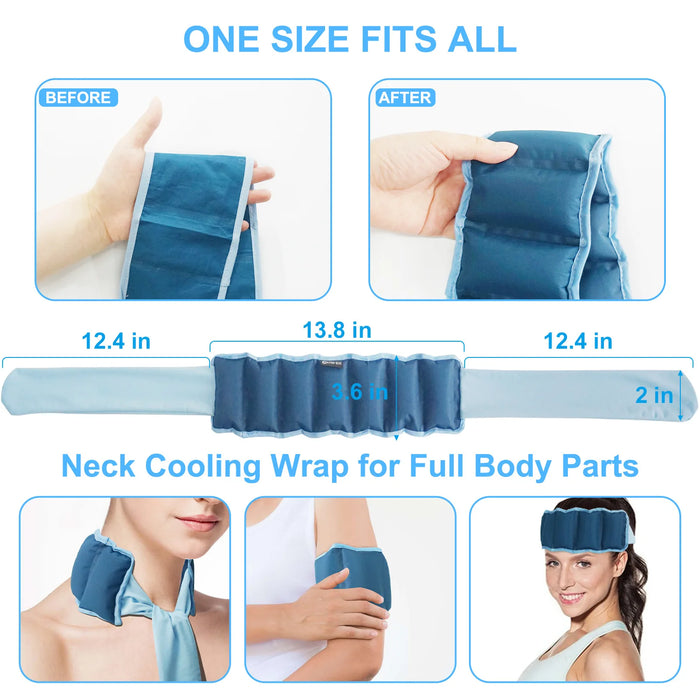 Cooling Ice Scarf – Summer Neck Wrap