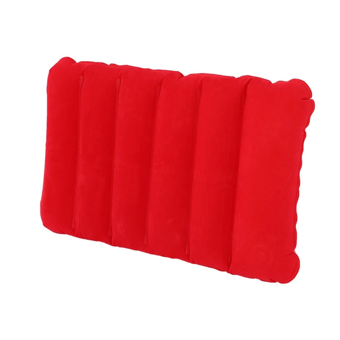 Inflatable PVC Flocking Air Pillow – Portable Magic Cushion for Travel/Home