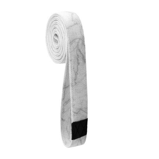 5-15lbs Long Resistance Band - White Marble - Flamin' Fitness