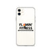 Clear iPhone Case - Flamin' Fitness