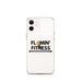 Clear iPhone Case - Flamin' Fitness