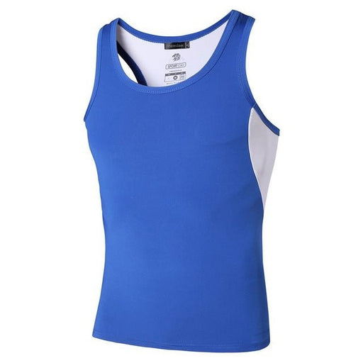 Men's Essentials Plain Quick Dry Sleeveless Workout Top - Flamin' Fitness