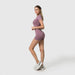 Short Sleeve Top & Shorts Gym Set - Flamin' Fitness