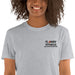 Sport Grey Embroidered Logo T-Shirt - Flamin' Fitness