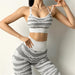Tiger Print Seamless Gym Set - Flamin' Fitness